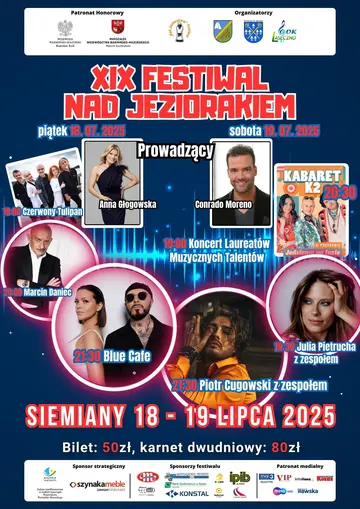 Plakat Festiwalu Nad Jeziorakiem 2025
